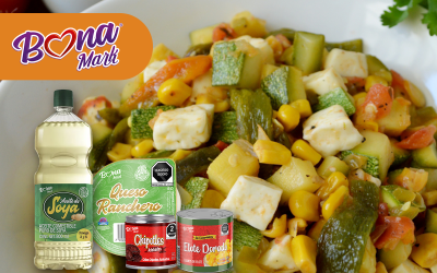 Calabacitas con Queso Ranchero y Chipotle BONAMARK