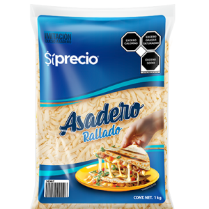 Queso Asadero Rallado Síprecio 1 k