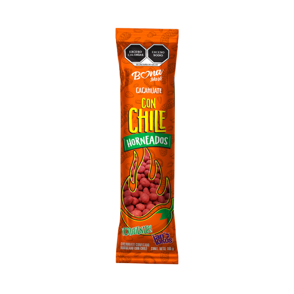 Cacahuate Con Chile BONAMARK 105 gr