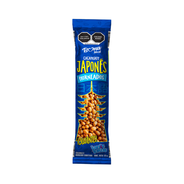 Cacahuate Japonés BONAMARK 125 gr