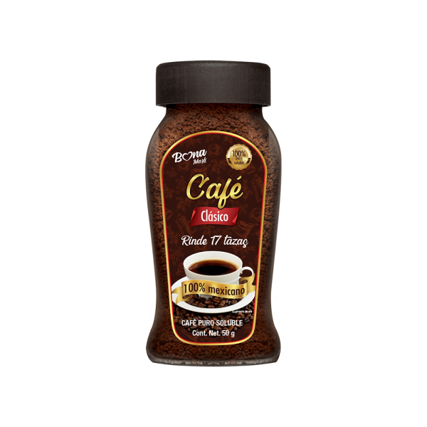Café Clásico Soluble BONAMARK 50 g