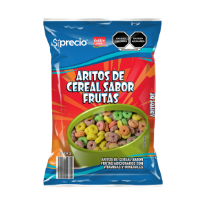 Cereal Aritos de Cereal Sabor Frutas Síprecio 400 g