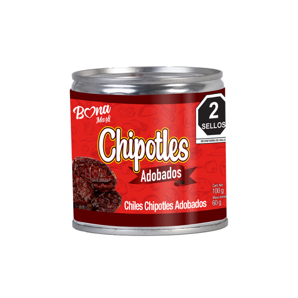 Chiles chipotle BONAMARK 100 g
