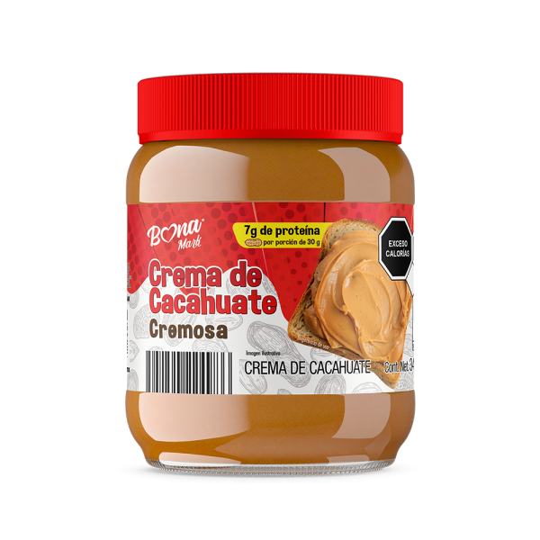Crema de Cacahuate BONAMARK 340 g