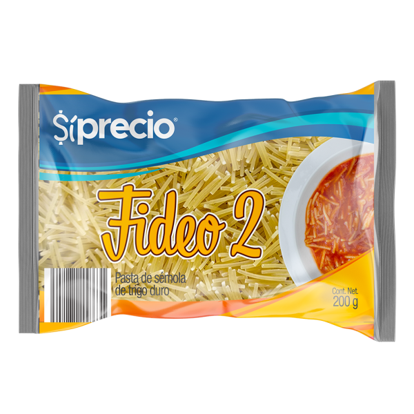 Pasta para sopa fideo 2 Síprecio 200 g