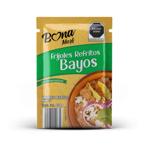 Frijoles bayos refritos BONAMARK 430 g