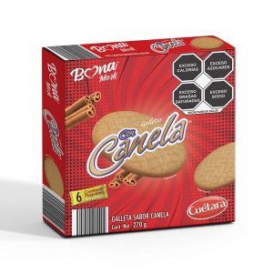Galleta Con Canela BONAMARK 270g