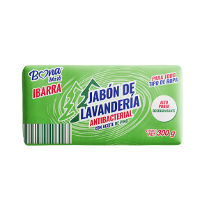 Detergente en Barra con Pino Antibacterial BONAMARK 300 gr