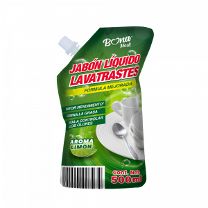 Jabón Líquido Lavatrastes Aroma Limón BONAMARK 500 ml