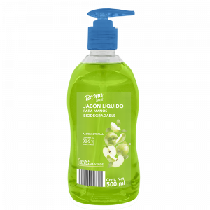 Jabón Líquido para Manos Aroma Manzana Verde BONAMARK 500 ml