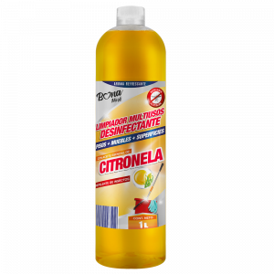 Limpiador Multiusos Desinfectante con Citronela BONAMARK 1 L