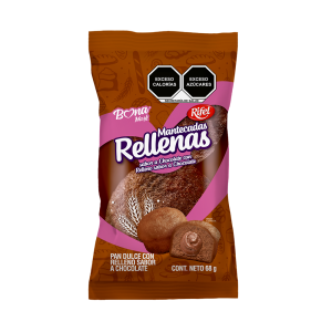 Mantecadas de Chocolate Rellena de Chocolate BONAMARK