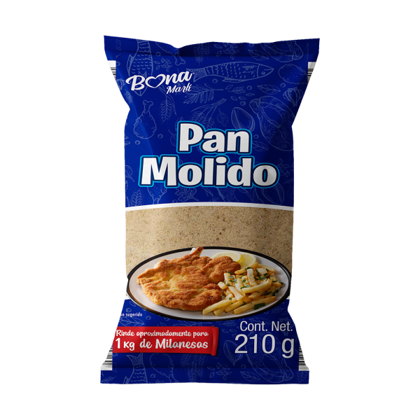Pan molido BONAMARK 210 g