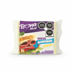 Queso Manchego en Rebanadas BONAMARK 140 g