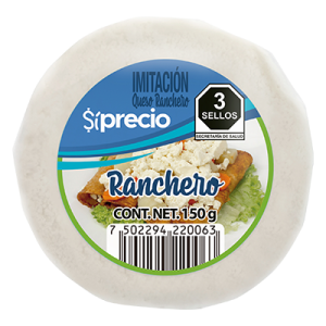 Queso Fresco Ranchero Síprecio 150 g