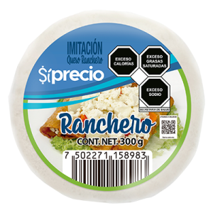 Queso Fresco Ranchero Síprecio 300 g