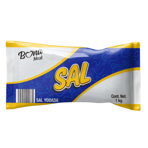 Sal yodada BONAMARK 1k g