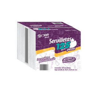 Servilletas BONAMARK 125 hs