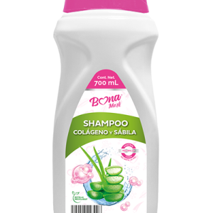 Shampoo Colageno y Sábila BONAMARK 700 ml