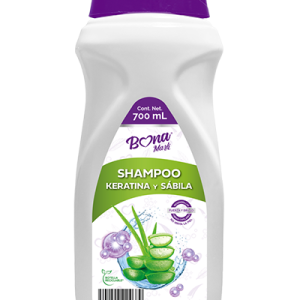 Shampoo Keratina y Sábila BONAMARK 700 ml