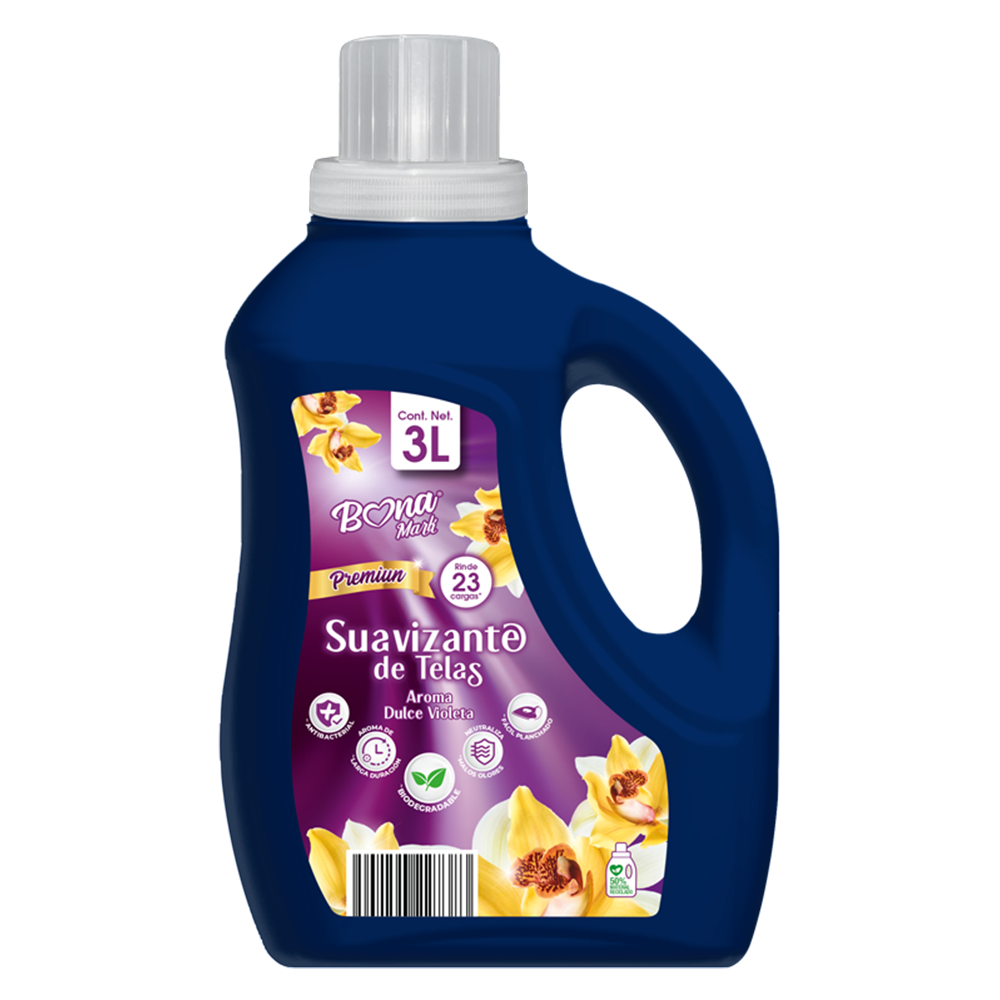 Suavizante de Telas Dulce Violeta BONAMARK 3 L